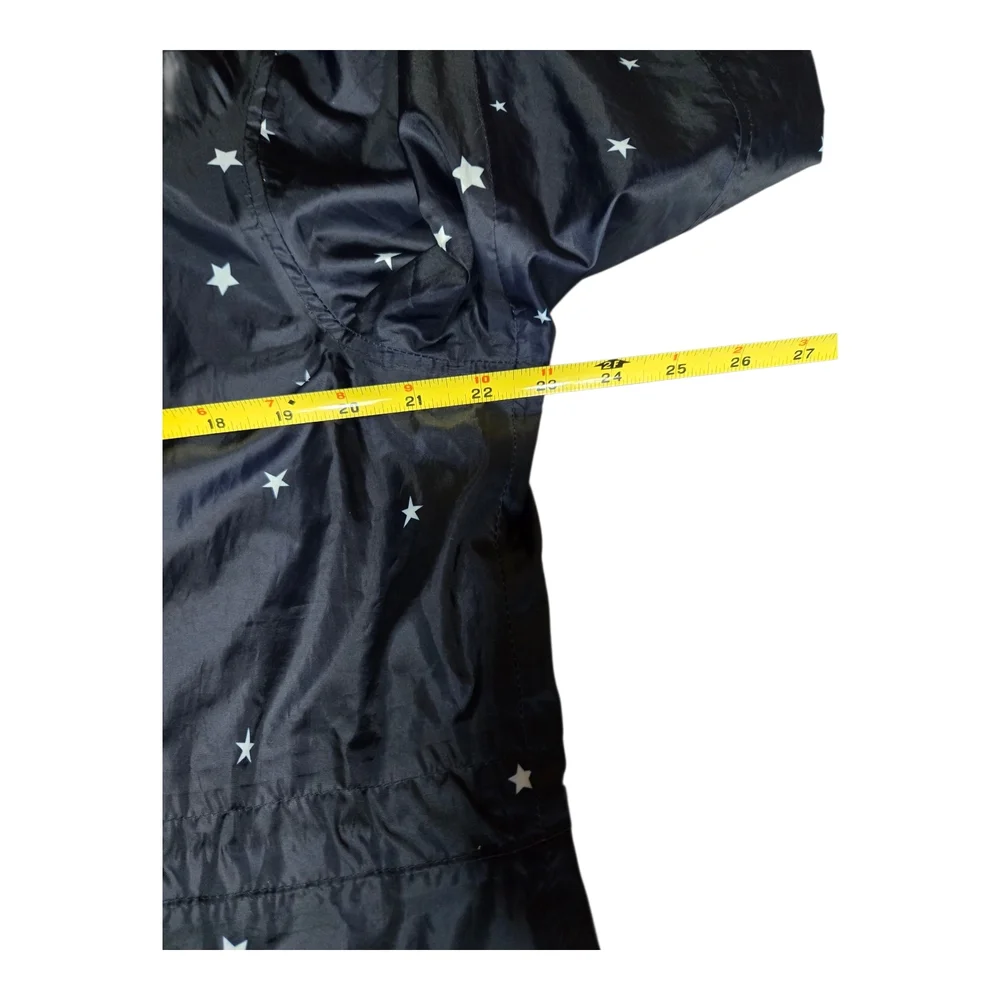 Joules Right As Rain Navy Star Print Jacket - Picture 4 of 9